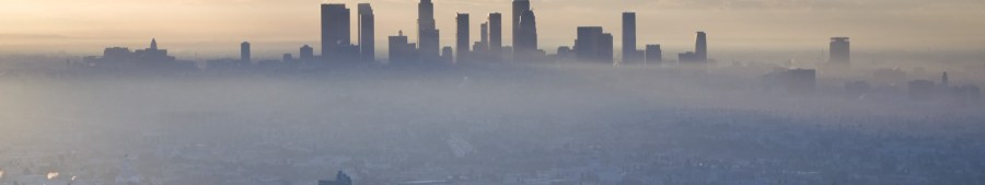 Dowtown LA &amp; Rt. 101, Los Angeles, California, USA